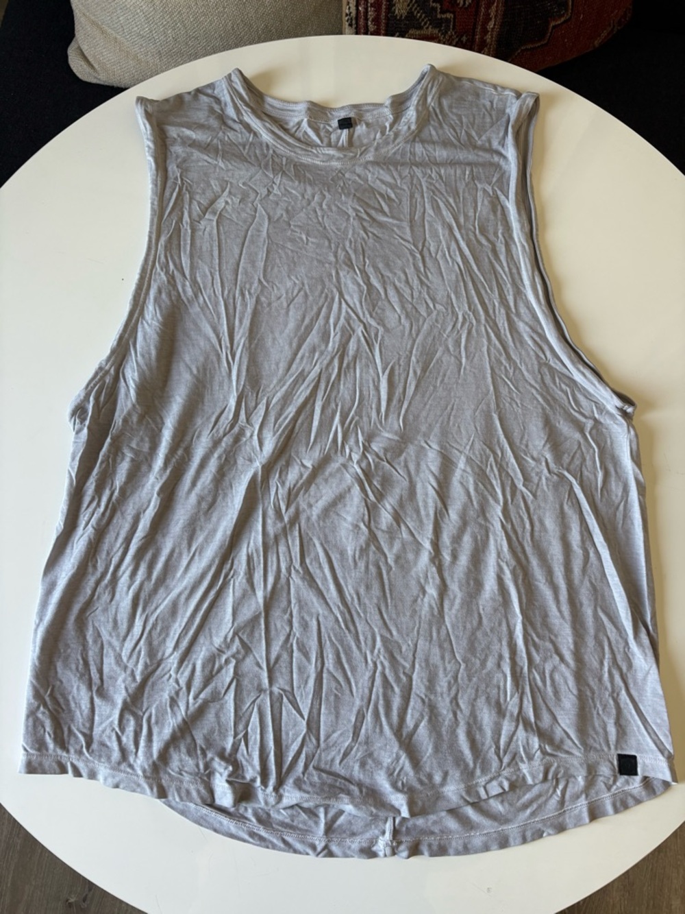lululemon lab Ashta Sleeveless T-Shirt Men’s Large | Unisex | Light Grey